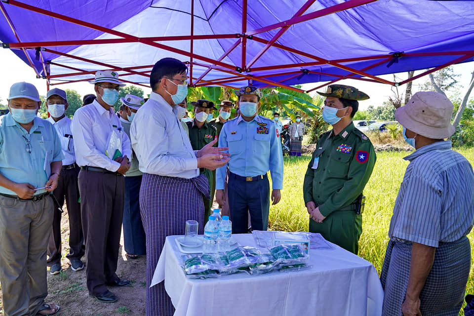 ဒေသတွင်း စိုက်ပျိုးမွေးမြူရေး ကုန်ထုတ်လုပ်မှုလုပ်ငန်းများ ရာနှုန်းပြည့်ဆောင်ရွက်နိုင်ရေး လိုအပ်သည်များ ဖြည့်ဆည်းဆောင်ရွက်