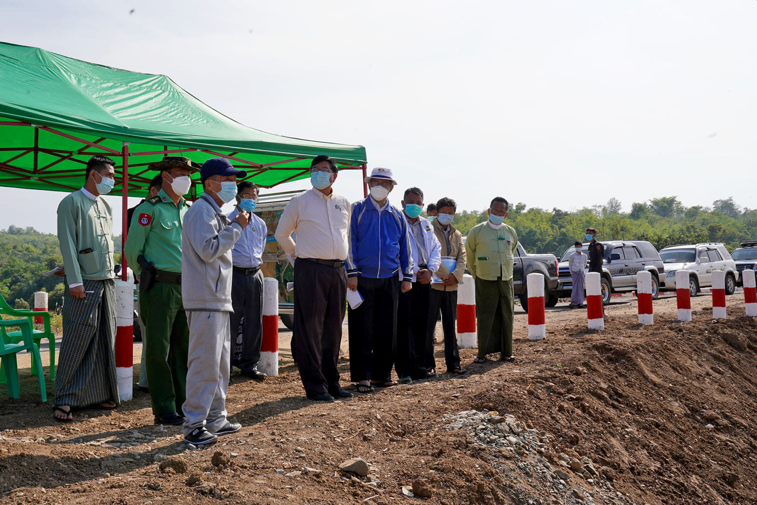 မကွေးတိုင်းဒေသကြီး အစိုးရအဖွဲ့ ဝန်ကြီးချုပ် စေတုတ္တရာမြို့နယ် ဒေသဖွံ့ဖြိုးရေးလုပ်ငန်းများ ကြည့်ရှုစစ်ဆေး