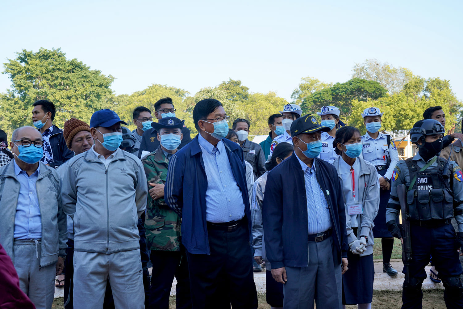 မကွေးတိုင်းဒေသကြီး ဝန်ကြီးချုပ် တိုင်းဒေသကြီးအစိုးရအဖွဲ့မှ ကြီးမှူးကျင်းပသော(၇၄)နှစ်မြောက် လွတ်လပ်ရေးနေ့ အထိမ်းအမှတ် အားကစားပြိုင်ပွဲ ဆုပေးပွဲသို့ တက်ရောက်၊ ညပိုင်းတွင် လွတ်လပ်ရေးနေ့ အထိမ်းအမှတ် မီးရှုးမီးပန်းများပစ်ဖောက်