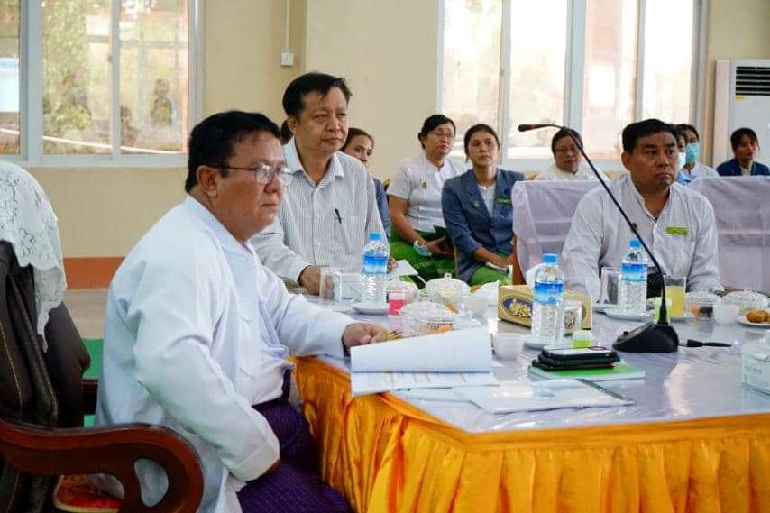 မကွေးတိုင်းဒေသကြီးအစိုးရအဖွဲ့ စီးပွားရေးရာဝန်ကြီး ဦးအောင်ချိန် မင်းဘူးမြို့နယ် စည်ပင်သာယာရေးအဖွဲ့၏ မြို့ရေပေးဝေရေးလုပ်ငန်းနှင့် မြို့သန့်ရှင်းသာယာလှပရေး လုပ်ငန်းဆောင်ရွက်ထားရှိမှုများအား ကြည့်ရှုစစ်ဆေး