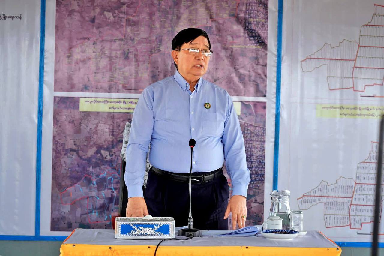 မကွေးတိုင်းဒေသကြီးဝန်ကြီးချုပ် ဦးတင့်လွင် မြို့သစ်မြို့နယ်၊ နဘဲကုန်းကျေးရွာအုပ်စု၊ ကိုရံ(တောင်)ကျေးရွာ စက်မှုလယ်ယာစနစ်ကျလယ်မြေ (၂၀၀) ဧက ဖော်ထုတ်ခြင်း ကြည့်ရှုစစ်ဆေး